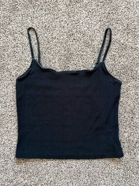 American Eagle Outfitters Black Tank Top